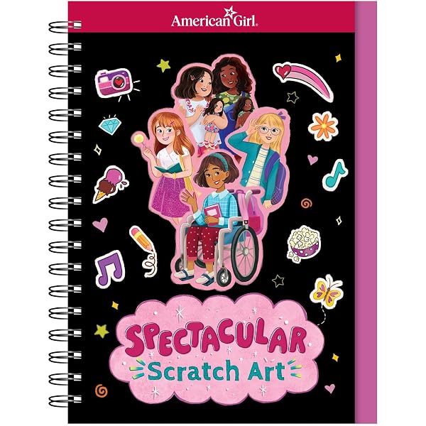 American Girl: Spectacular Scratch Art (American Girl® Activities